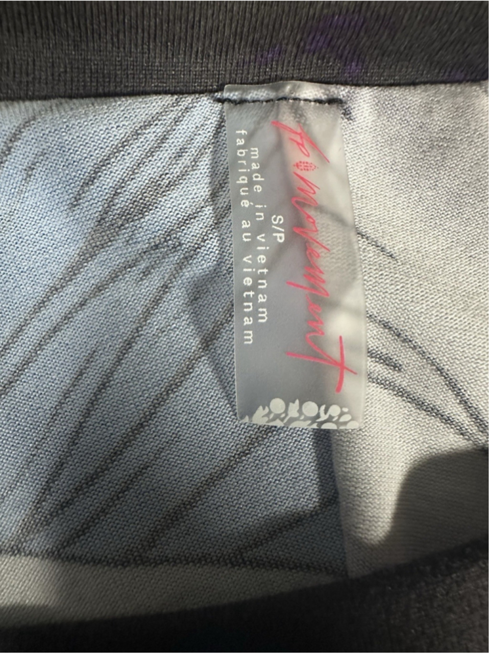 NWT FP Movement Right On Run Printed Long Sleeve Layer Rocky Ridge - Picture 2 of 5